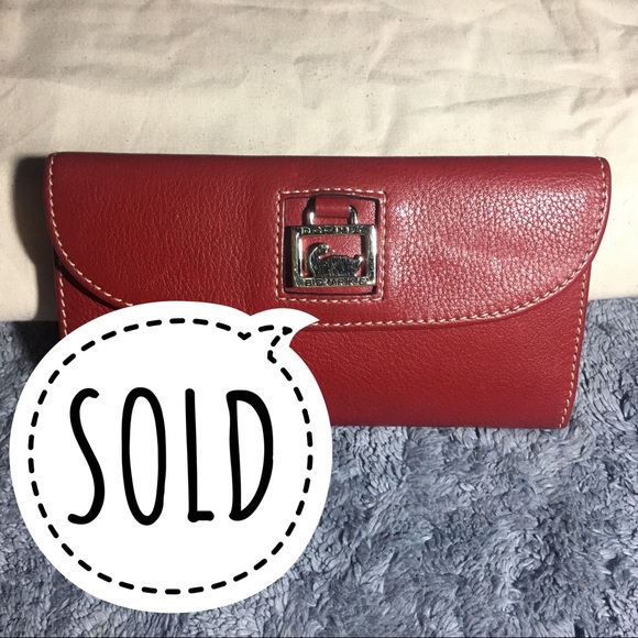 Dooney & Bourke Handbags - Dooney & Bourke Leather Dillen Continental Wallet